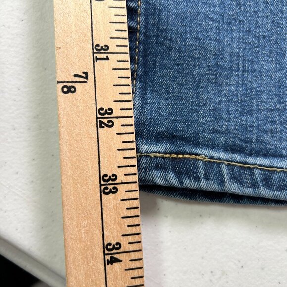 Levis 511 Jeans Mens 32 X 34 Blue Stretch Denim Slim Straight Leg - Picture 10 of 10